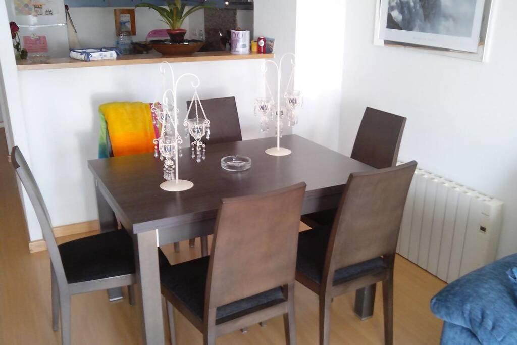 Bonito apartamento de 3 hab. con jardín Rosas Exterior foto