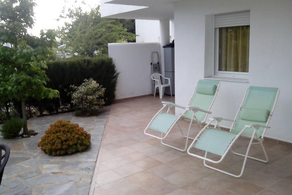 Bonito apartamento de 3 hab. con jardín Rosas Exterior foto